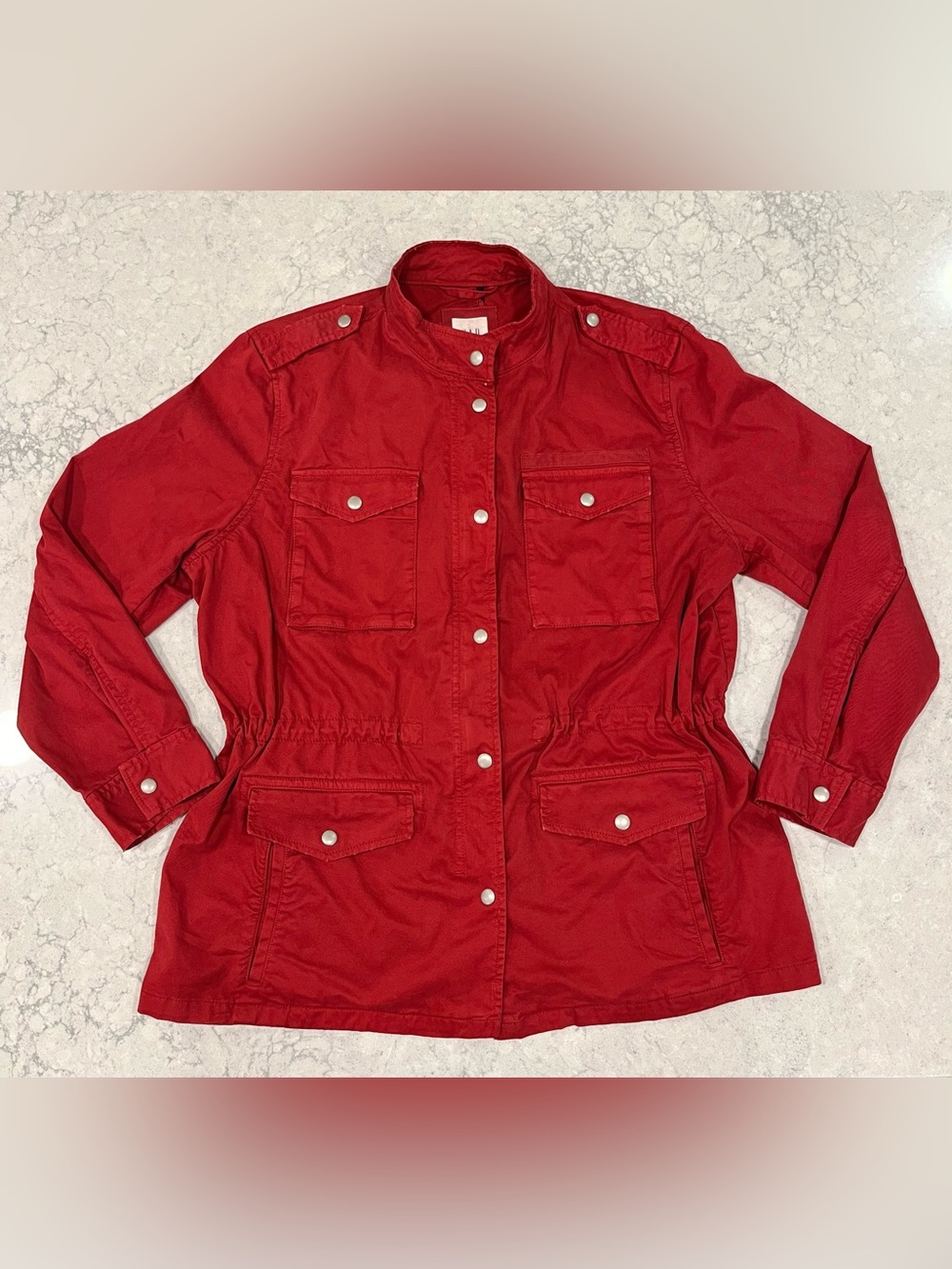 Gap Field Coat with Drawstring Waist